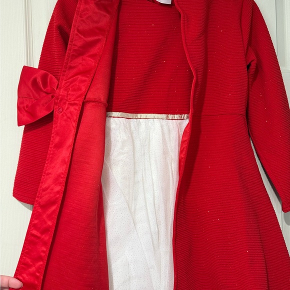 Blueberi Boulevard | Dresses | Blueberi Boulevard Red Formal Girls ...